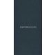 Casadeco Leathers vinyl, vlies anyagú kék színű bőrmintás modern tapéta