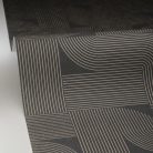 Caselio Light vinyl, vlies anyagú, szürke, arany színű, geometriai, Modern tapéta