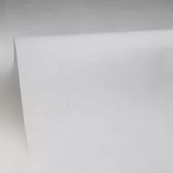   Caselio Light vlies anyagú, fehér, gyöngyház színű, hullám, Modern tapéta