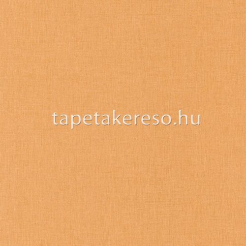 Caselio Linen 2 vlies anyagú narancssárga színű textilhatású, egyszínű modern tapéta