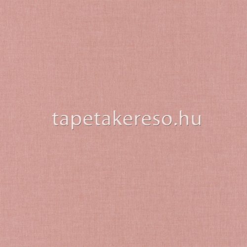 Caselio Linen 2 vlies anyagú rózsaszín színű textilhatású, egyszínű modern tapéta