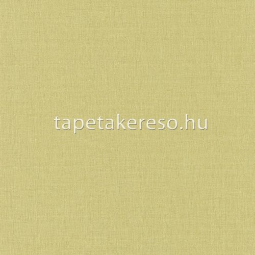 Caselio Linen 2 vlies anyagú zöld színű textilhatású, egyszínű modern tapéta