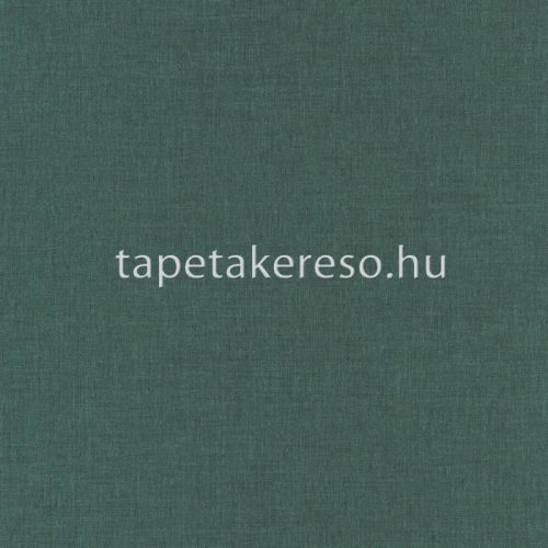 Caselio Linen 2 vlies anyagú zöld színű textilhatású, egyszínű modern tapéta