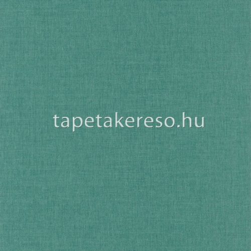 Caselio Linen 2 vlies anyagú zöld színű textilhatású, egyszínű modern tapéta