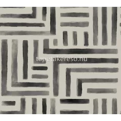   York LEMIEUX vlies anyagú beige, szürke színű geometriai modern tapéta