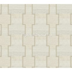   York LEMIEUX vlies anyagú beige, barna, keki színű vonalas, geometriai modern tapéta