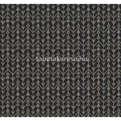   York LEMIEUX vlies anyagú fekete, barna színű etno modern tapéta
