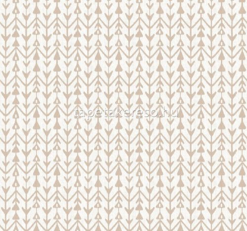 York LEMIEUX vlies anyagú beige, barna színű etno modern tapéta