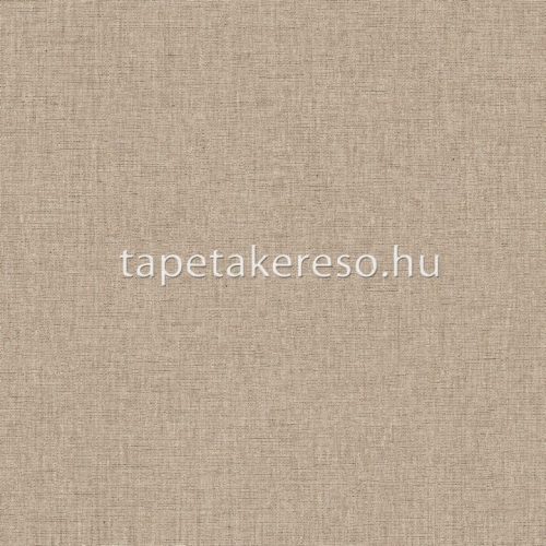 Caselio Linen Edition vlies, vinyl anyagú barna színű textilhatású, egyszínű modern tapéta