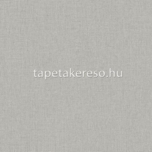 Caselio Linen Edition vlies, vinyl anyagú szürke színű textilhatású, egyszínű modern tapéta