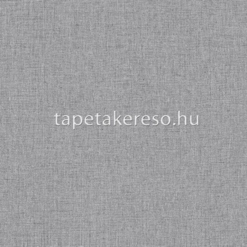 Caselio Linen Edition vlies, vinyl anyagú szürke színű textilhatású, egyszínű modern tapéta