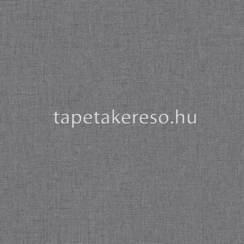 Caselio Linen Edition vlies, vinyl anyagú szürke színű textilhatású, egyszínű modern tapéta