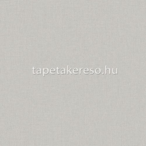 Caselio Linen Edition vlies, vinyl anyagú szürke színű textilhatású, egyszínű modern tapéta