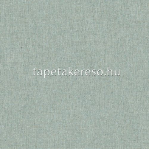 Caselio Linen Edition vlies, vinyl anyagú türkiz színű textilhatású, egyszínű modern tapéta