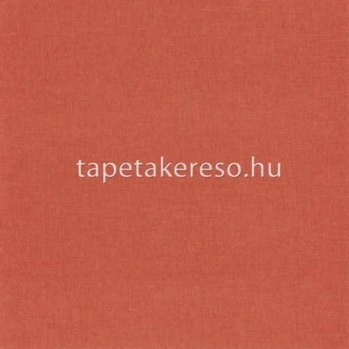 Caselio Linen Edition vlies, vinyl anyagú narancssárga színű textilhatású, egyszínű modern tapéta