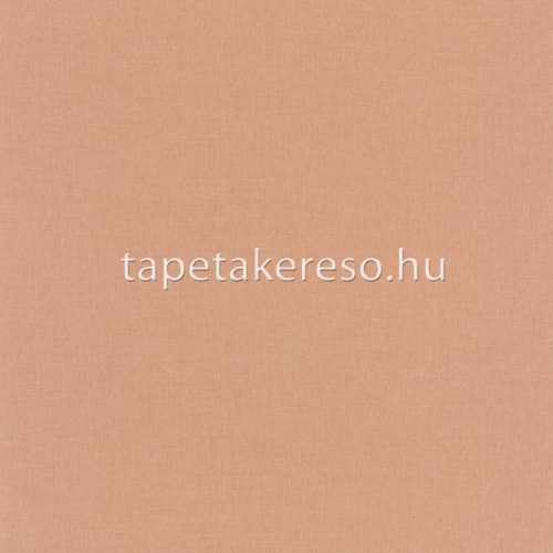 Caselio Linen Edition vlies, vinyl anyagú barack színű textilhatású, egyszínű modern tapéta