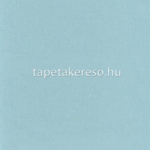 Caselio Linen Edition vlies, vinyl anyagú türkiz színű textilhatású, egyszínű modern tapéta