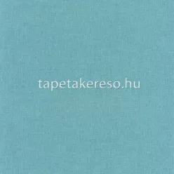   Caselio Linen Edition vlies, vinyl anyagú türkiz színű textilhatású, egyszínű modern tapéta