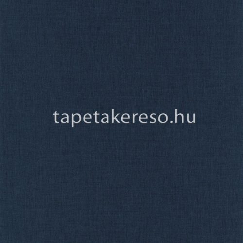 Caselio Linen Edition vlies, vinyl anyagú kék színű textilhatású, egyszínű modern tapéta