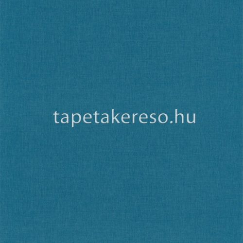 Caselio Linen Edition vlies, vinyl anyagú kék színű textilhatású, egyszínű modern tapéta