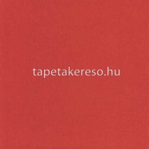 Caselio Linen Edition vlies, vinyl anyagú piros színű textilhatású, egyszínű modern tapéta