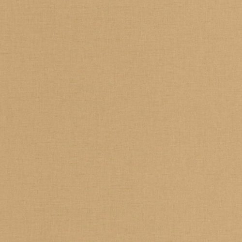 Caselio LINEN EDITION 2 vlies, vinyl anyagú, mutársárga színű, egyszínű, textilhatású, Modern tapéta