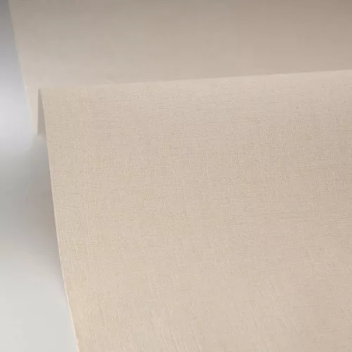 Caselio LINEN EDITION 2 vlies, vinyl anyagú, beige színű, egyszínű, textilhatású, Modern tapéta