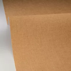   Caselio LINEN EDITION 2 vlies, vinyl anyagú, mustársárga színű, egyszínű, textilhatású, Modern tapéta