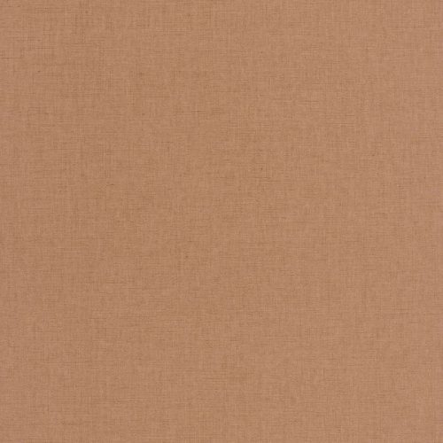 Caselio LINEN EDITION 2 vlies, vinyl anyagú, terrakotta színű, egyszínű, textilhatású, Modern tapéta