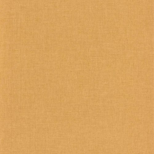 Caselio LINEN EDITION 2 vlies, vinyl anyagú, mustársárga színű, egyszínű, textilhatású, Modern tapéta