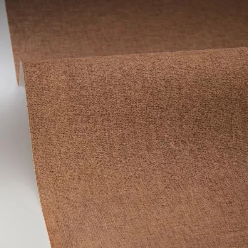 Caselio LINEN EDITION 2 vlies, vinyl anyagú, barna színű, egyszínű, textilhatású, Modern tapéta