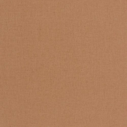 Caselio LINEN EDITION 2 vlies, vinyl anyagú, terrakotta színű, egyszínű, textilhatású, Modern tapéta