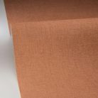 Caselio LINEN EDITION 2 vlies, vinyl anyagú, terrakotta színű, egyszínű, textilhatású, Modern tapéta