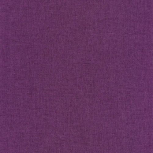 Caselio LINEN EDITION 2 vlies, vinyl anyagú, lila  színű, egyszínű, textilhatású, Modern tapéta