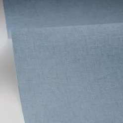   Caselio LINEN EDITION 2 vlies, vinyl anyagú, kék színű, egyszínű, textilhatású, Modern tapéta
