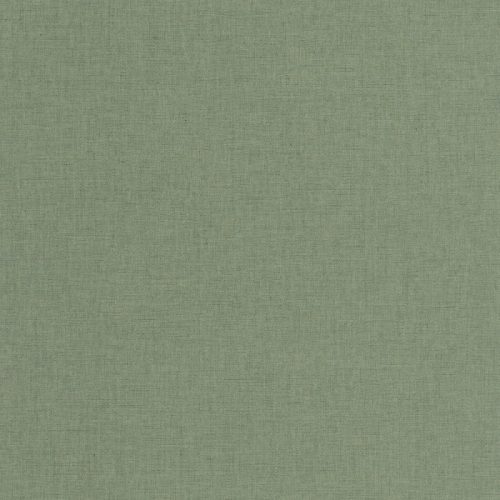 Caselio LINEN EDITION 2 vlies, vinyl anyagú, zöld színű, egyszínű, textilhatású, Modern tapéta