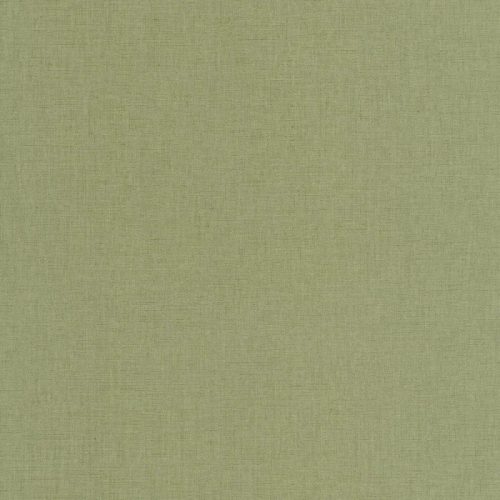 Caselio LINEN EDITION 2 vlies, vinyl anyagú, zöld színű, egyszínű, textilhatású, Modern tapéta