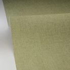 Caselio LINEN EDITION 2 vlies, vinyl anyagú, zöld színű, egyszínű, textilhatású, Modern tapéta