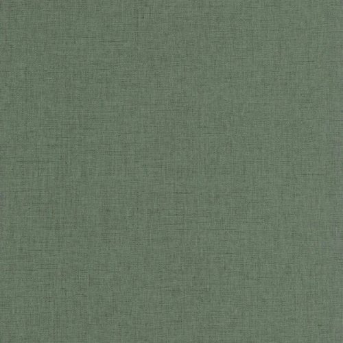 Caselio LINEN EDITION 2 vlies, vinyl anyagú, zöld színű, egyszínű, textilhatású, Modern tapéta