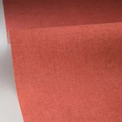   Caselio LINEN EDITION 2 vlies, vinyl anyagú, piros színű, egyszínű, textilhatású, Modern tapéta