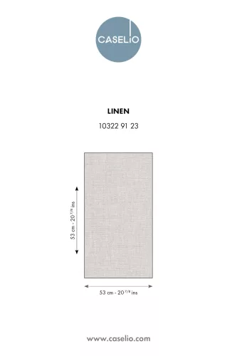 Caselio LINEN EDITION 2 vlies, vinyl anyagú, szürke színű, egyszínű, textilhatású, Modern tapéta