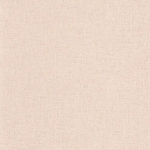 Caselio LINEN EDITION 2 vlies, vinyl anyagú, rózsaszín színű, egyszínű, textilhatású, Modern tapéta