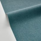Caselio LINEN EDITION 2 vlies, vinyl anyagú, türkiz, beige színű, egyszínű, textilhatású, Modern tapéta