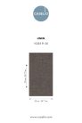 Caselio LINEN EDITION 2 vlies, vinyl anyagú, szürke, barna színű, egyszínű, textilhatású, Modern tapéta