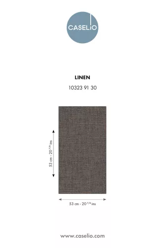 Caselio LINEN EDITION 2 vlies, vinyl anyagú, szürke, barna színű, egyszínű, textilhatású, Modern tapéta