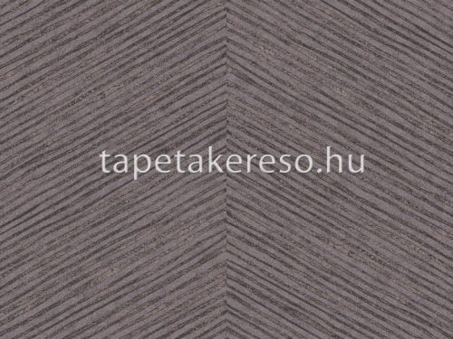 Omexco Loft vlies anyagú barna, csillámos színű geometriai, chevron modern tapéta