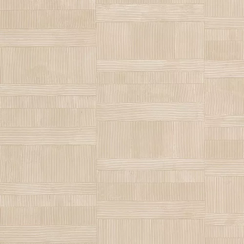Limonta Materea vlies, vinyl anyagú, fehér színű, struktúrált, geometriai, Modern tapéta