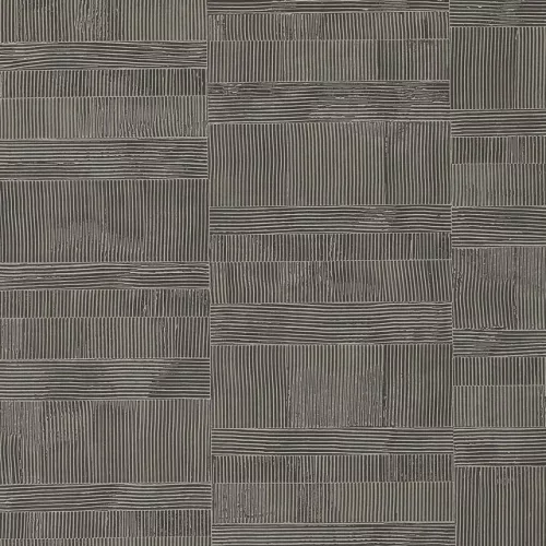 Limonta Materea vlies, vinyl anyagú, szürke, ezüst  színű, struktúrált, geometriai, Modern tapéta