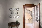 Limonta Materea vlies, vinyl anyagú, beige színű, bőrhatású, kockás, Modern tapéta