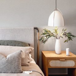   A Street Prints Aura vlies anyagú szürke színű textilhatású, egyszínű modern, natural tapéta